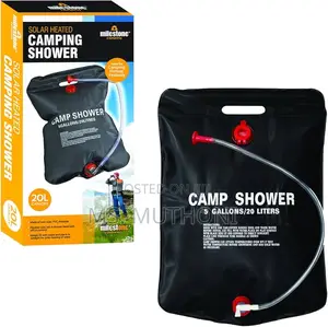 *20L Camp Shower Now Availablein Black Colour