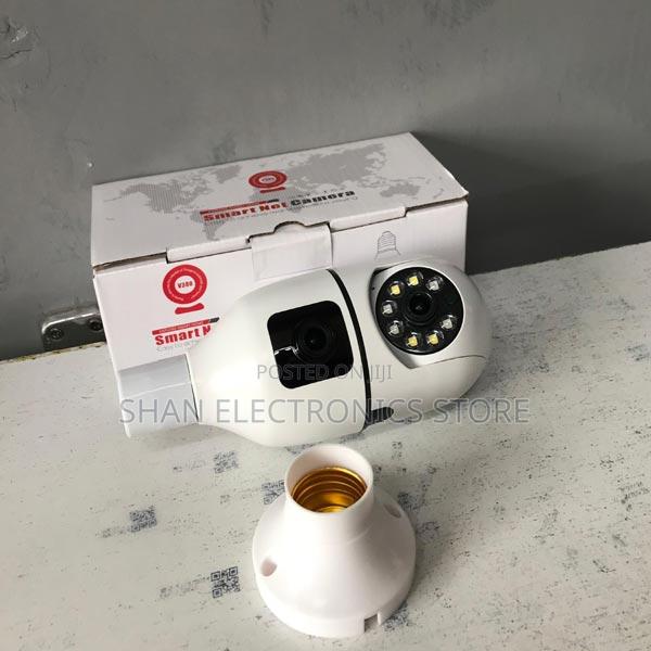 New Restocked- V380 Led Bulb PTZ Dual Camera