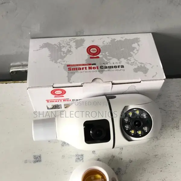 Two Way Audio Wireless Security 360 Degree Dual Lens CCTV ;