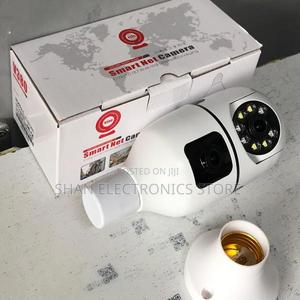 Dual Lens PTZ Bulb Camera Hd Camera Colour Night Vision ~ - main view