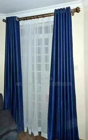 Navy Blue Curtains