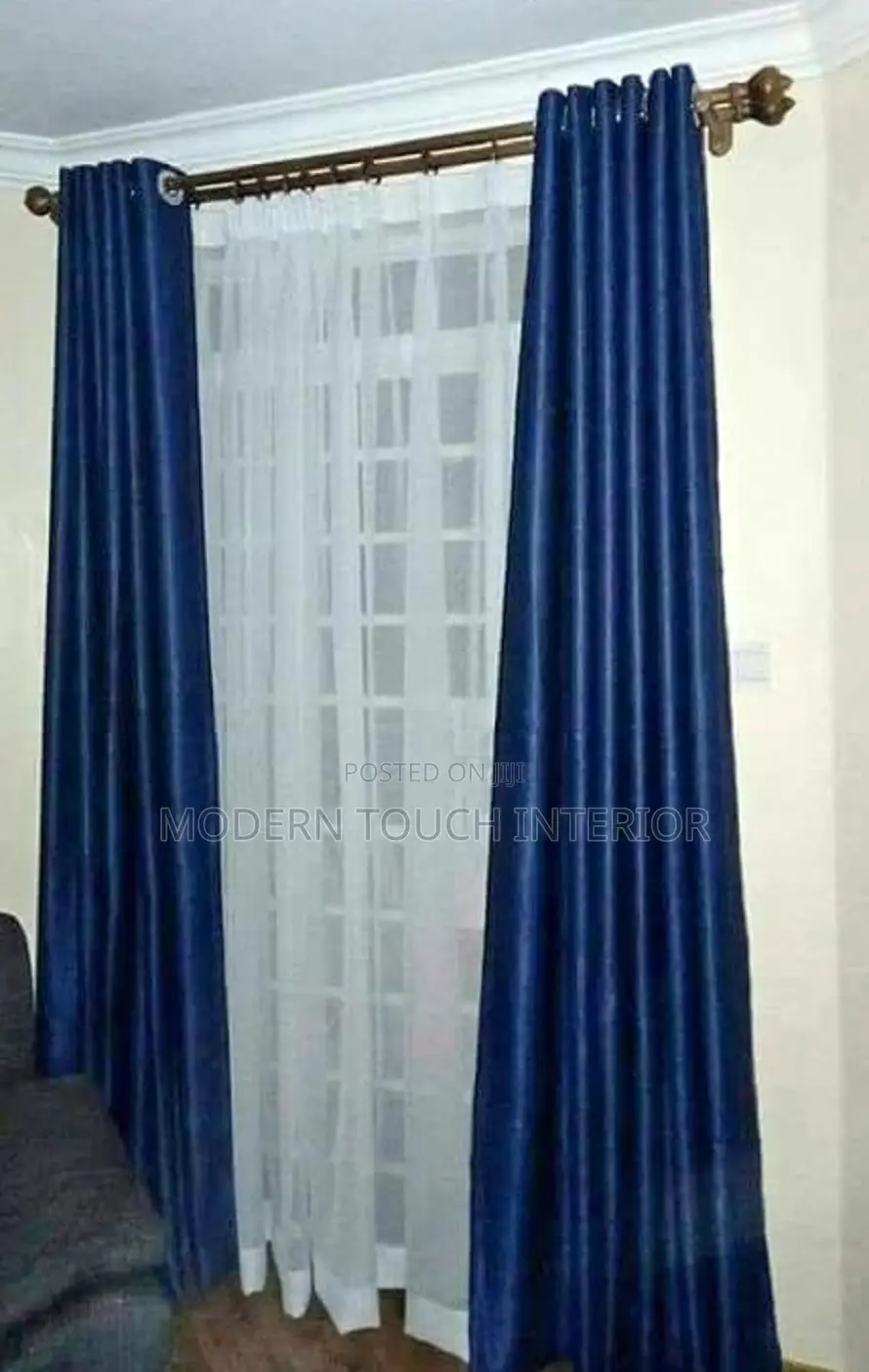 Navy Blue Curtains