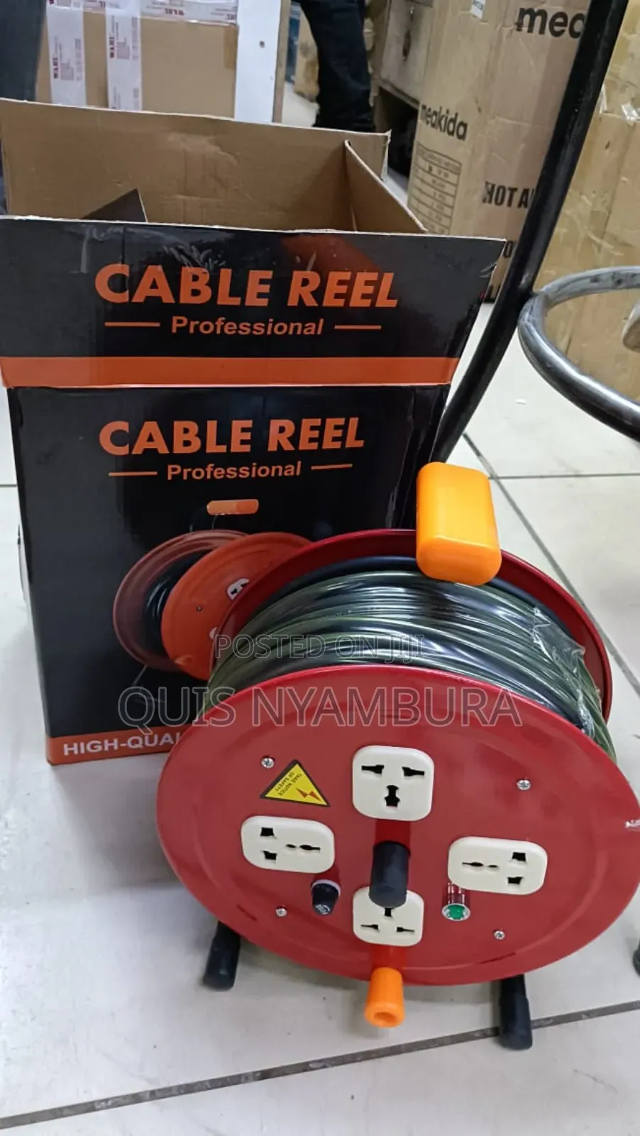 Reel Cable 25m Extension Cord 2.5