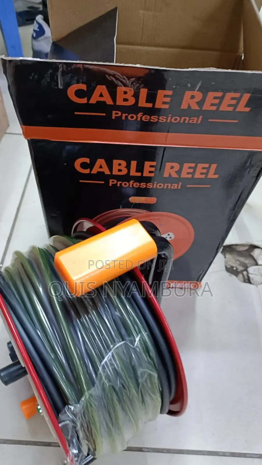 Cable Reel, Extension Cord 25m 2.5