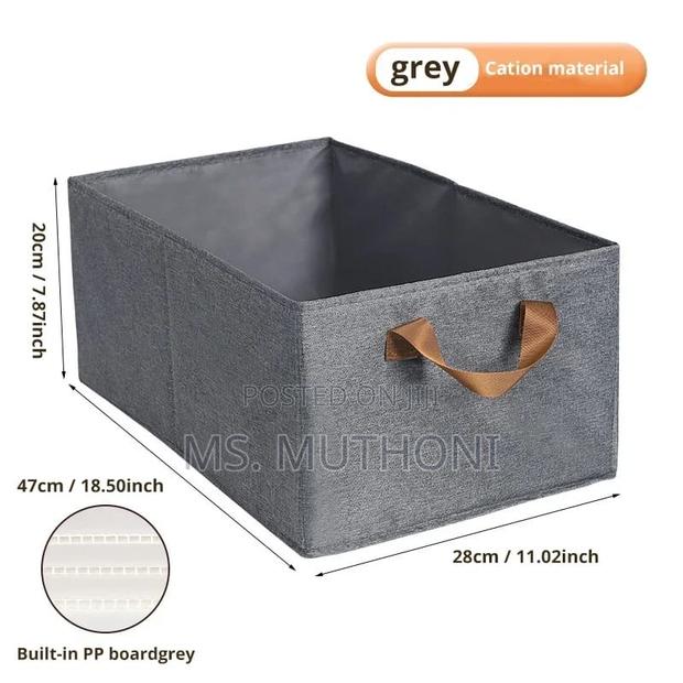 Collapsible Hard Fabric Closet Organizer - thumbnail 3
