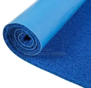 Blue PVC S[Aghetti Carpet