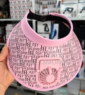 Sunny Visor Hat With Fan