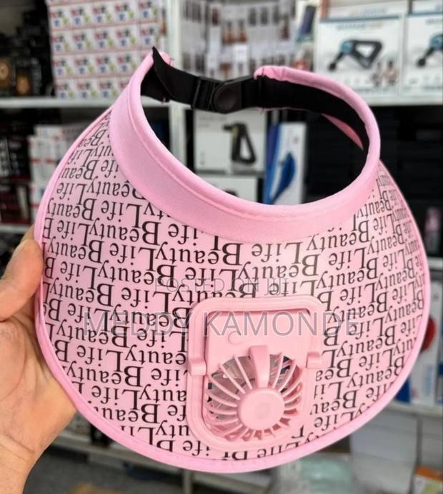 Sunny Visor Hat With Fan - thumbnail 3