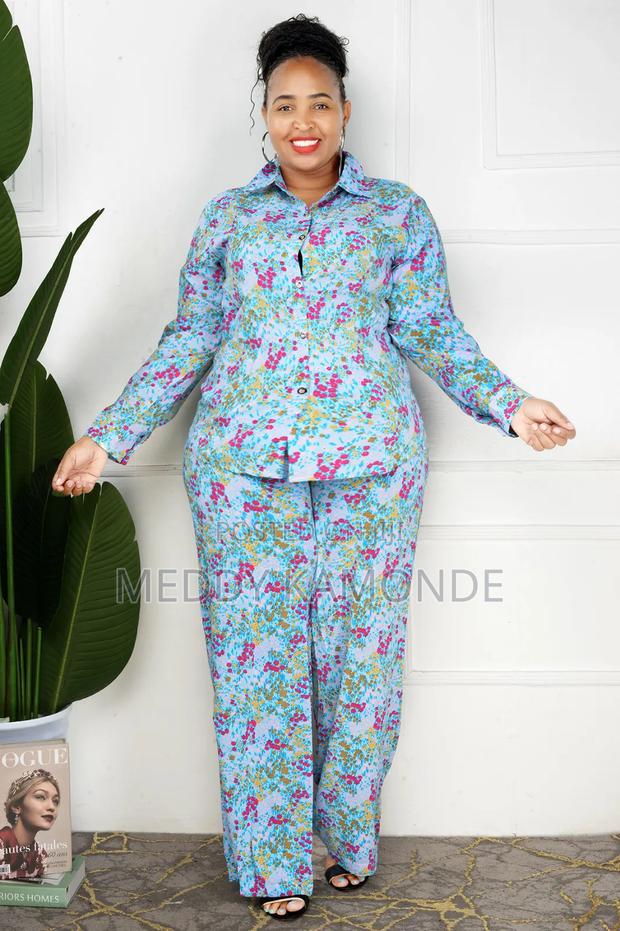 Designer 2pc Trosuer Suit - thumbnail 3