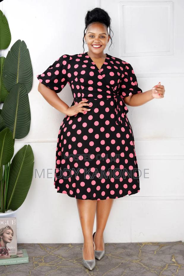 Designer Polka Dot Skater Dresses - main view