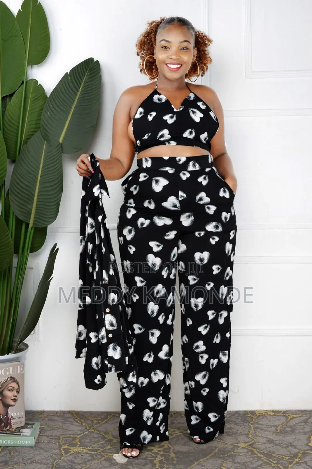 Designer 3pc Trouser Set
