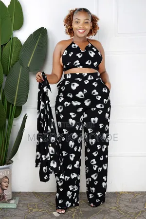 Designer 3pc Trouser Set