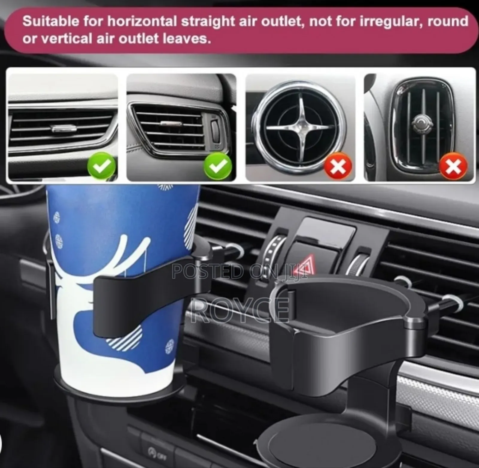 Car Cup Holder-1kg Capacity