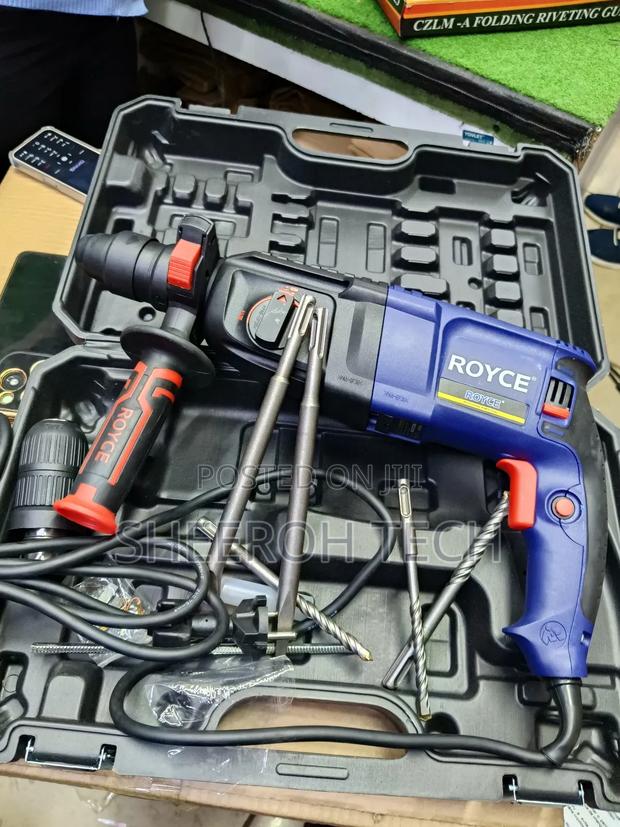 Royce Rotary Hammer Drill Set/