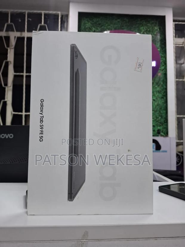 New Samsung Galaxy Tab S9 FE 128 GB Black - thumbnail 3