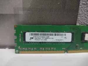 Micron 4GB 2RX8 PC3-10600U-9-11-B1 Desktop Ram