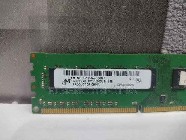 Micron 4GB 2RX8 PC3-10600U-9-11-B1 Desktop Ram - thumbnail 4