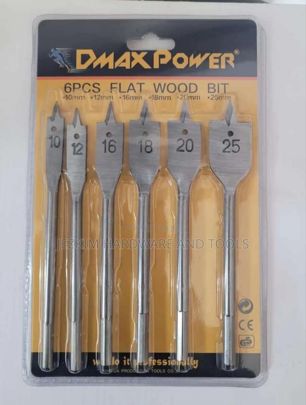 Flat Bits Set for Wood Work
