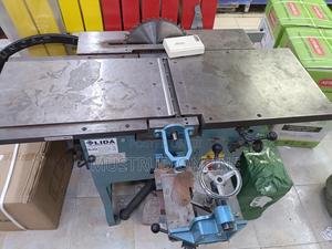 Industrial Wood Working Table - main view