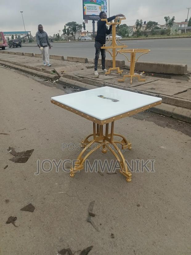 Restaurant Marble Table, Unique Design 