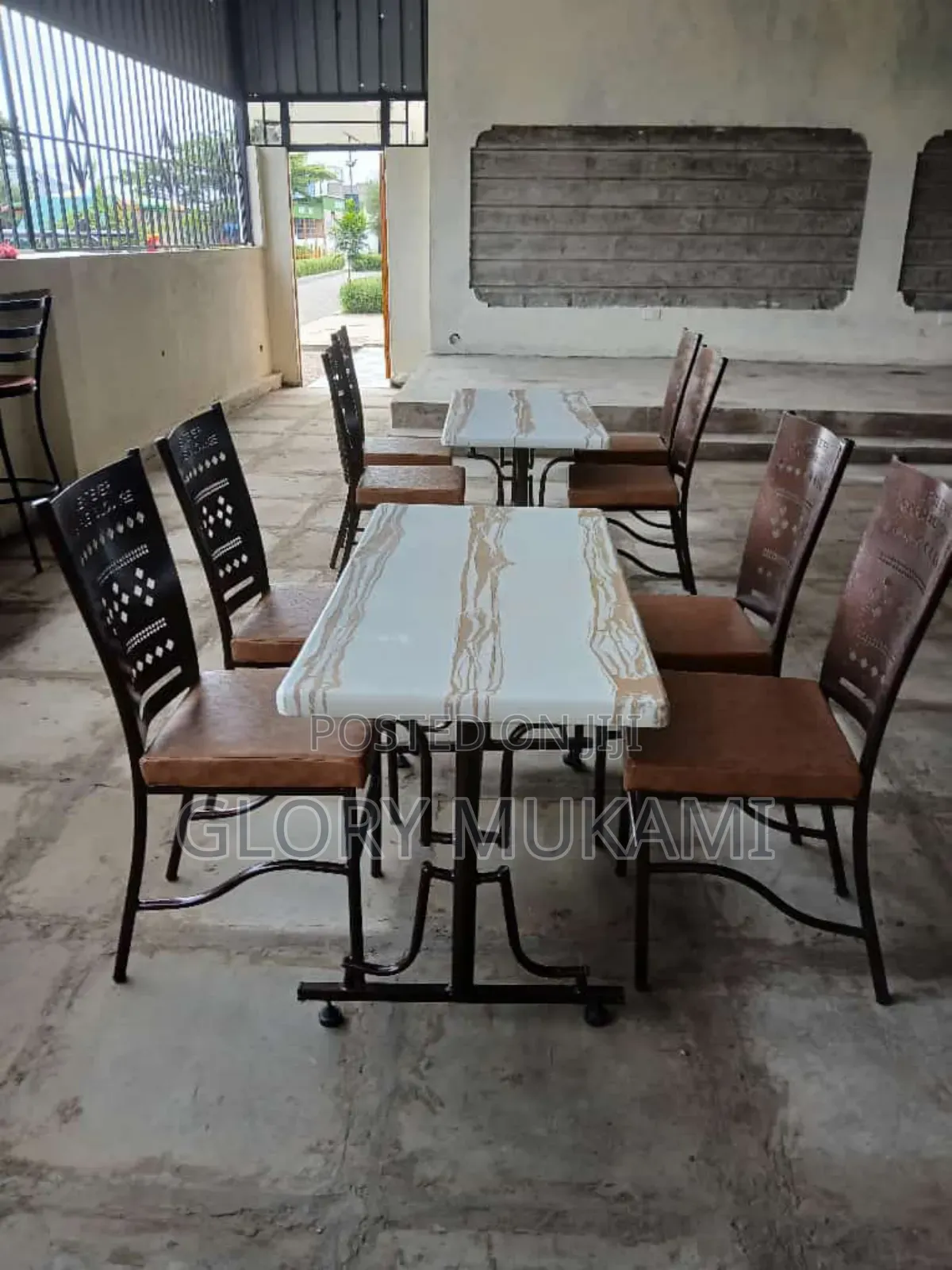 Restaurants Cafe Chairs and Table
