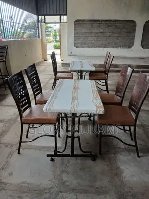 Restaurants Cafe Chairs and Table