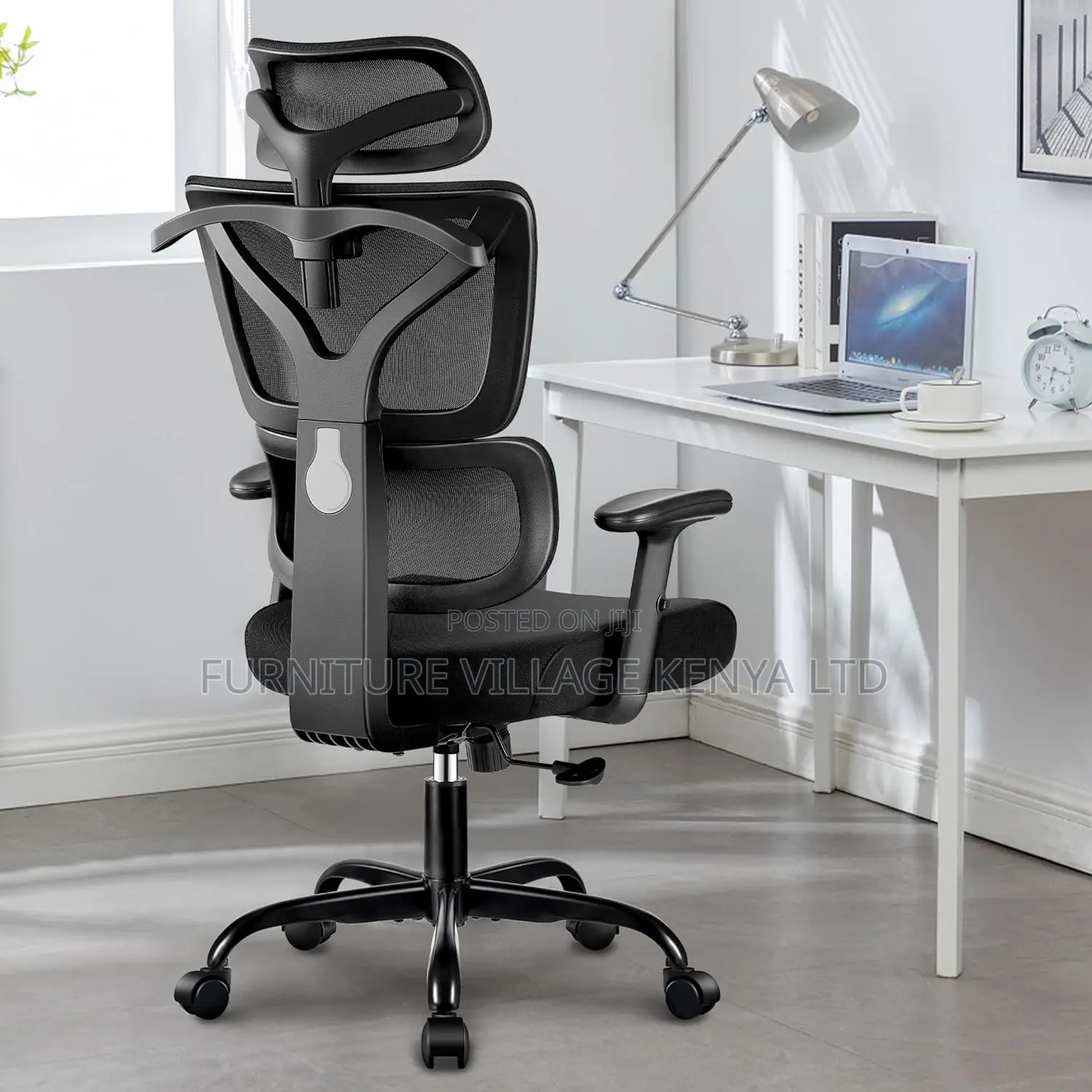 Tall Reclining Comfy Home Office Chair Lumbar Support