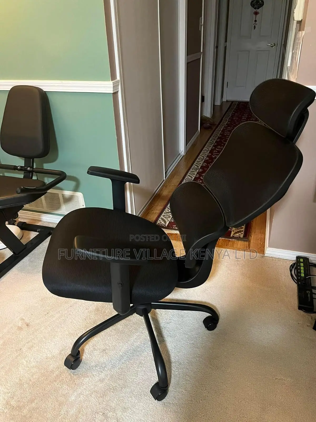 Tall Reclining Comfy Home Office Chair Lumbar Support