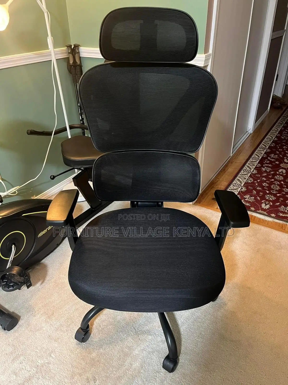 Tall Reclining Comfy Home Office Chair Lumbar Support