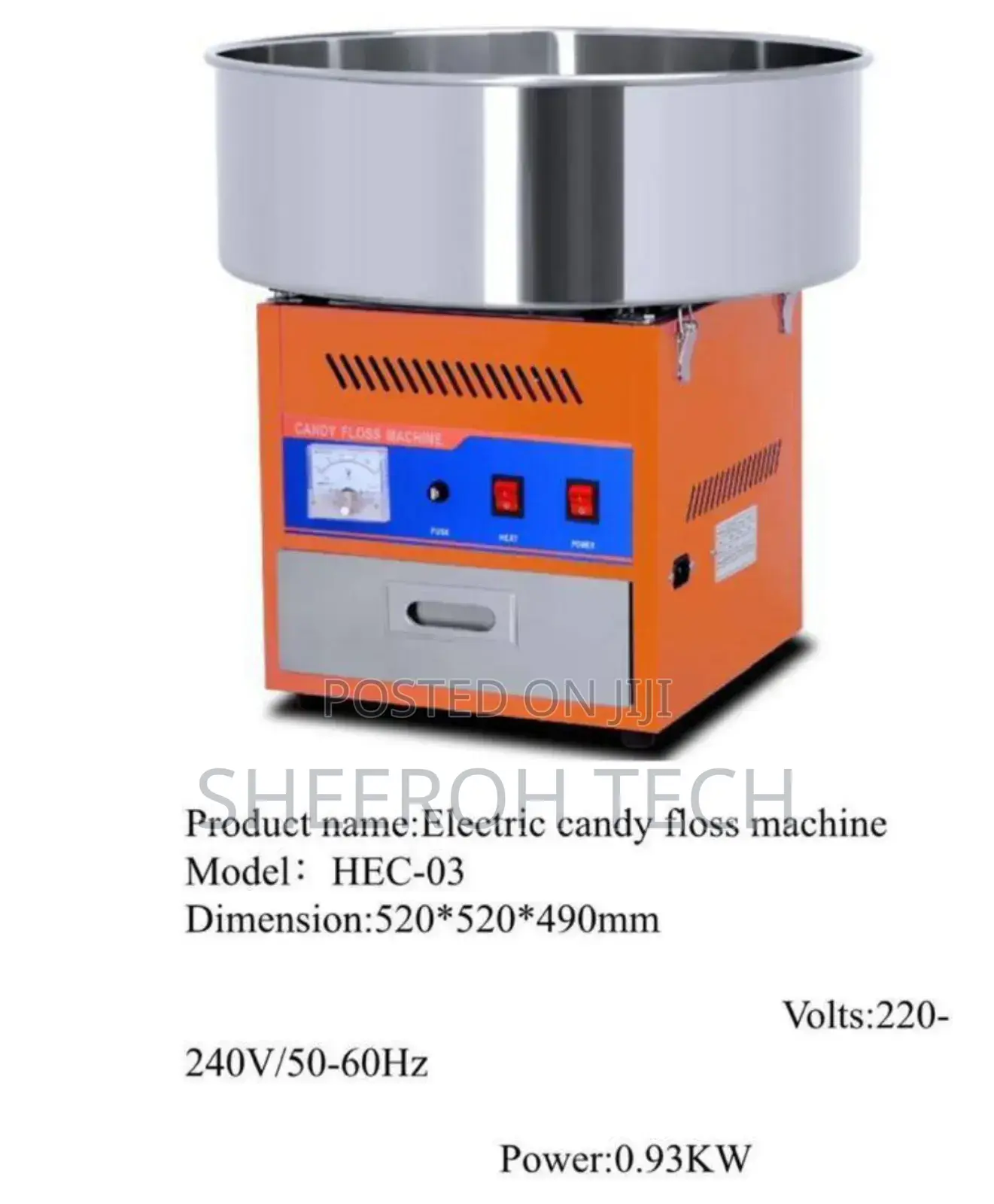 Electric Candy Floss Machine