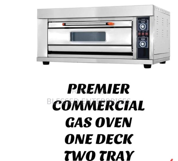 New Commercial Gas Oven/ 1 Deck 2 Tray Industrial Oven