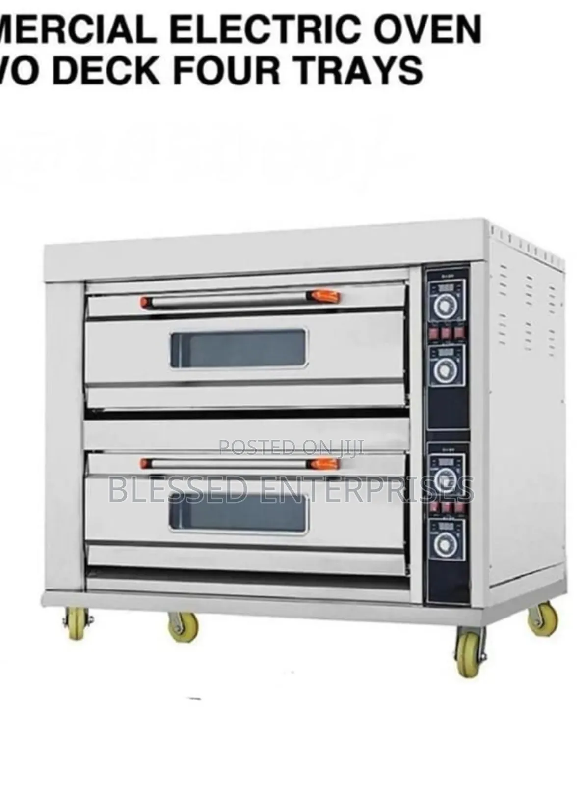 New Commercial 2 Deck 4 Tray/ Industrial Oven 2 Deck 4 Tray