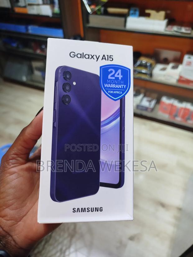 New Samsung Galaxy A15 128 GB Black - thumbnail 3