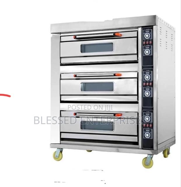 3 Deck 9 Tray Industrial Oven/ Commercial Premier Oven - main view