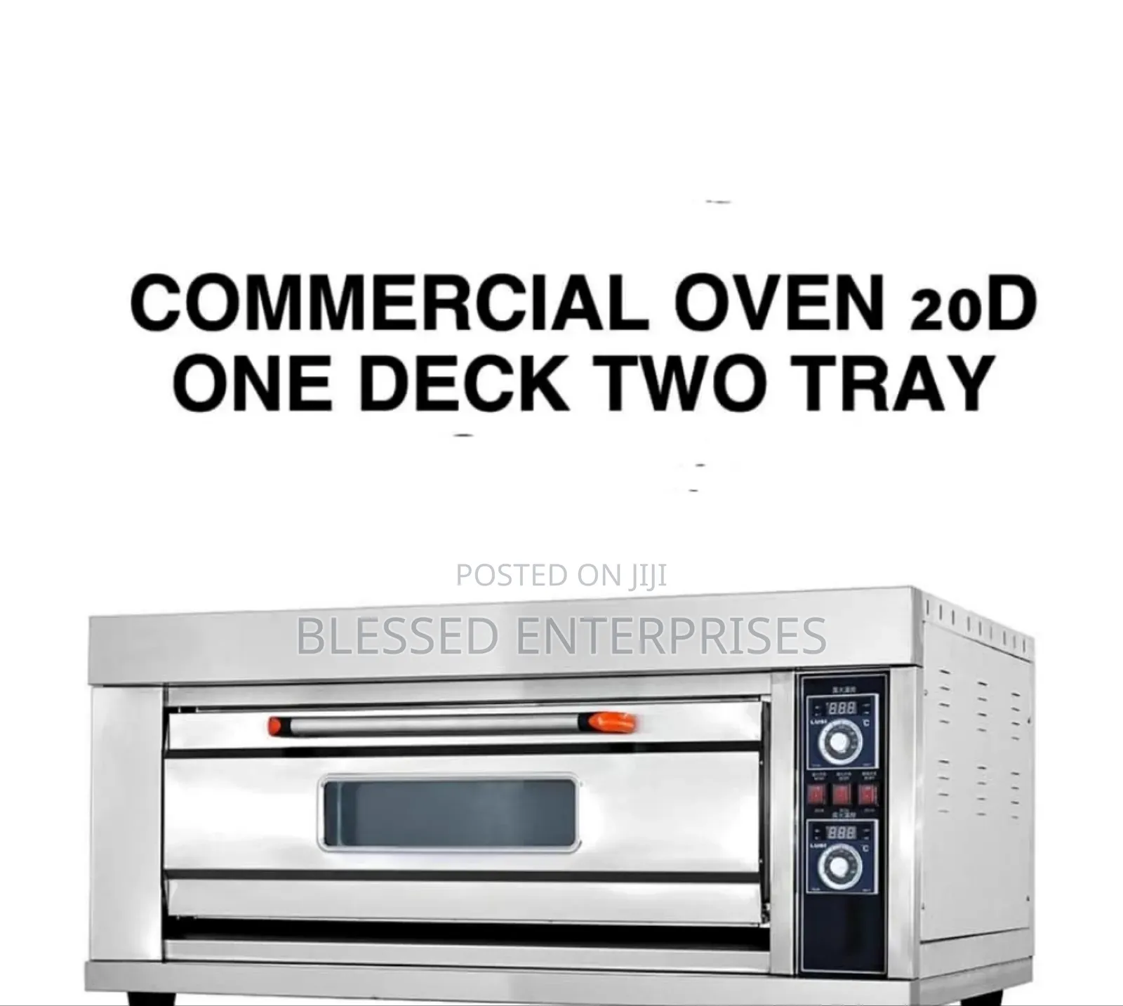 Commercial Oven 20D One Two Tray Industrial Oven 1 Deck 2