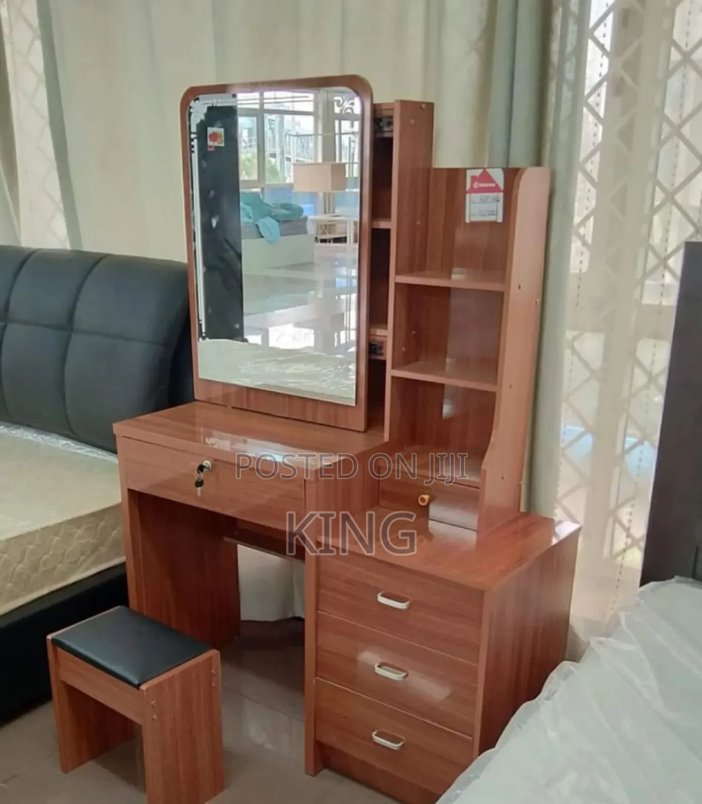 Dressing Mirror With Sliding Mirror