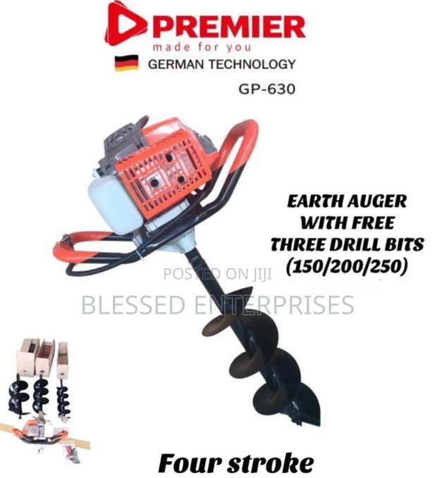 Earth Auger/ Three Bits Earth Driller