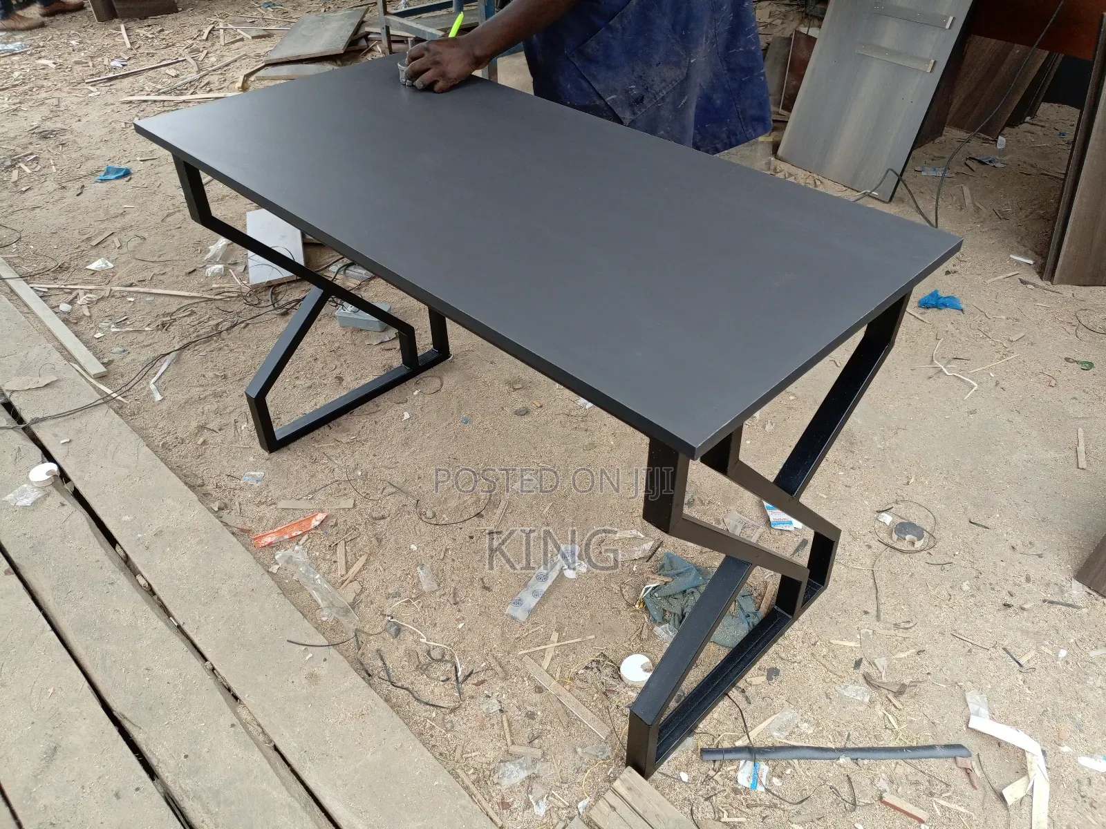 Metallic Stand Table Office Desk