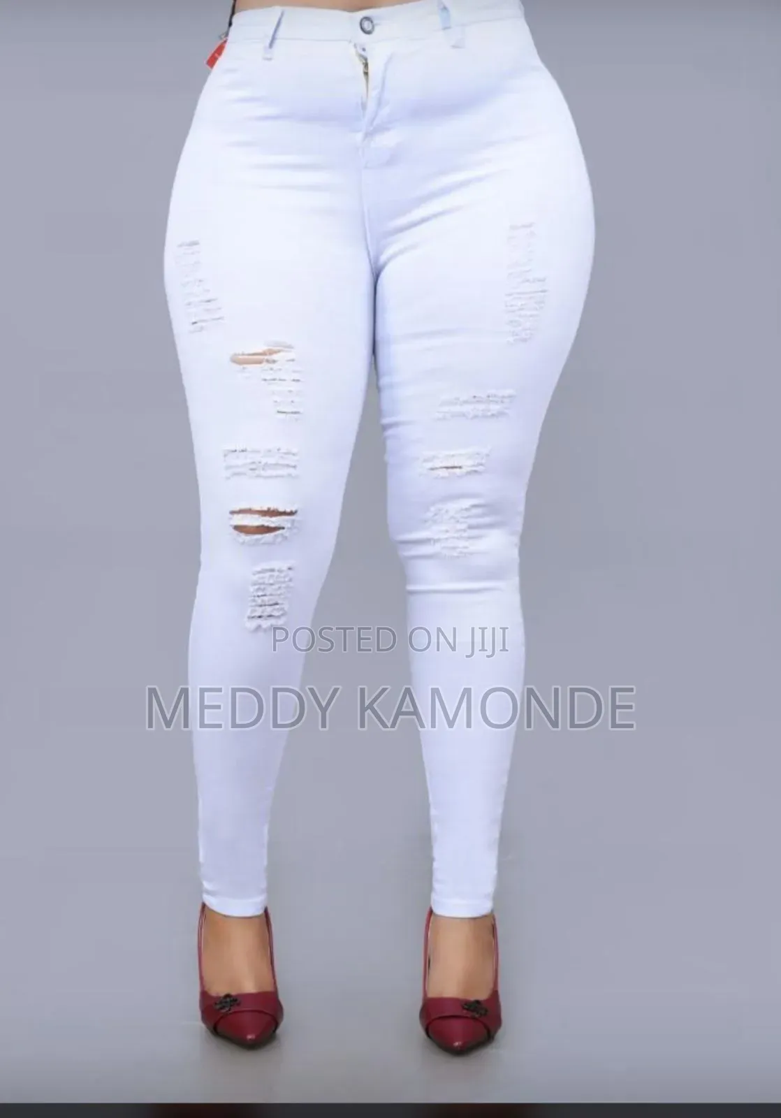 Stylish Ripped Jeans Trouser
