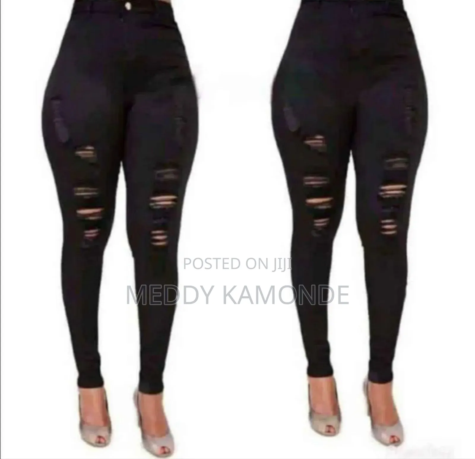 Stylish Ripped Jeans Trouser