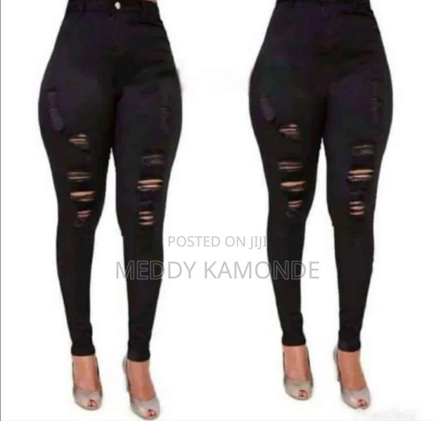 Stylish Ripped Jeans Trouser