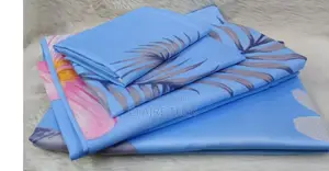 Pure 6*6 Stripped Cotton Bedsheets Set