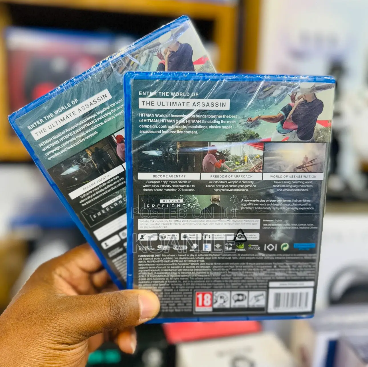 PS5 HITMAN World of Assassination