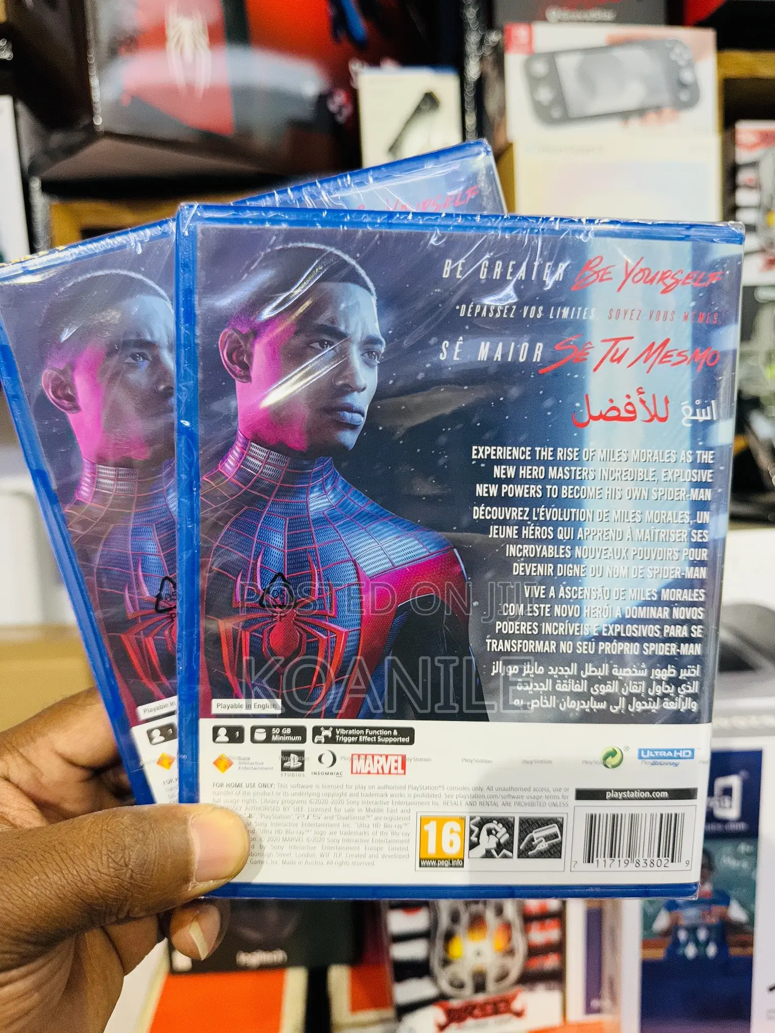 PS5 Spiderman Miles Morales