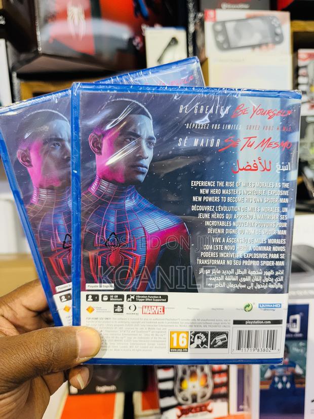 PS5 Spiderman Miles Morales - thumbnail 2