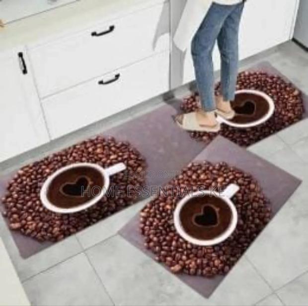 Strong Grip Rubber Underside Floor 3D 2in1 Kitchen Mat - thumbnail 7