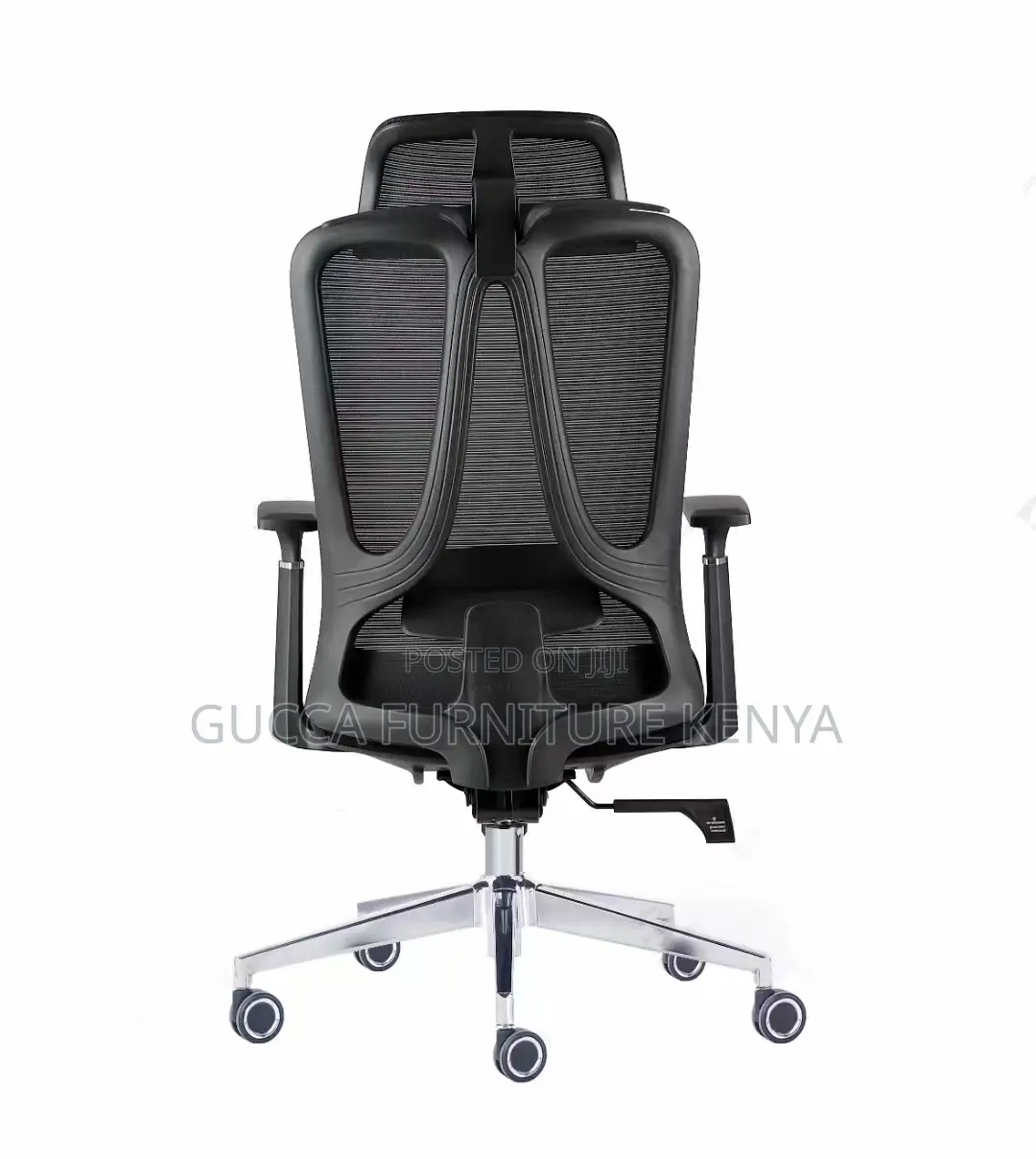 Ergonomic Orthopedic Executive Office Seat; Black