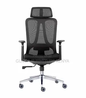 Ergonomic Orthopedic Executive Office Seat; Black