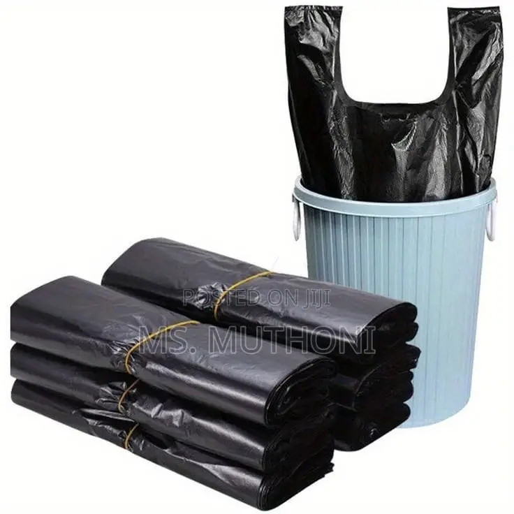 100 PCS Biodegradable Trash Paper Bags