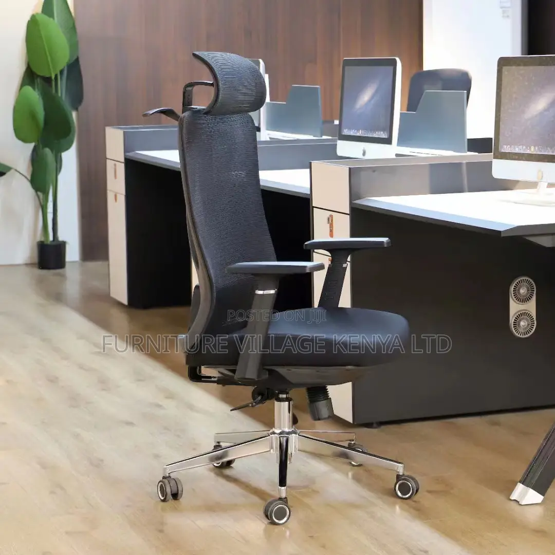 Ergonomic High-Back Orthopedic Office Seat